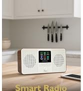 LEMEGA IR4S Stereo WiFi Internet Radio,FM Digital Radio, Spotify Connect, Bluetooth Speaker, Dual...