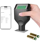 Bluetooth Mil Thickness Gauge, Coating Thickness Gauges with Mobile Phone App View, ERAY Paint De...