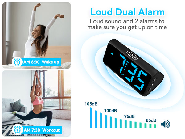 loud dual alarm