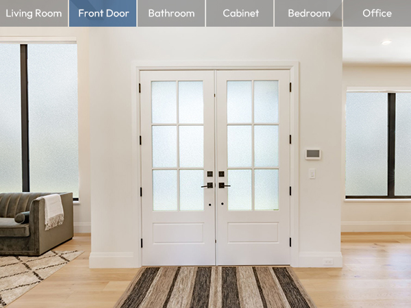 front door window privacy film