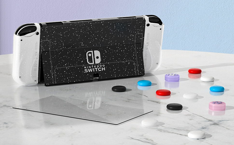GLDRAM Glitter Case for Switch OLED