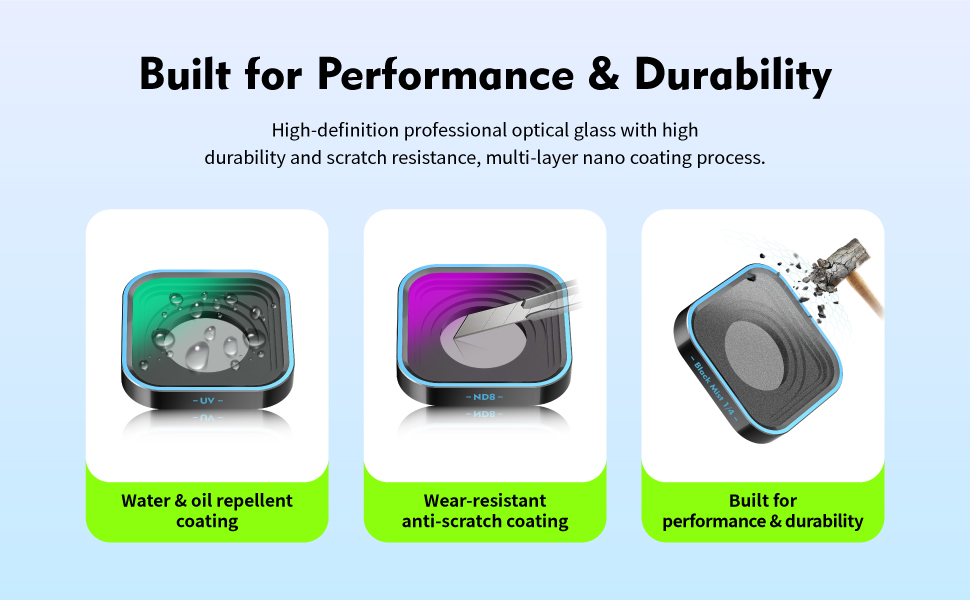 built for performance durability
