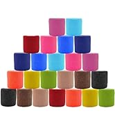 24 Pack Self Adhesive Bandage Wrap 2 Inch x 5 Yards Non-Woven Bandage,Vet Wrap Breathable Elastic...