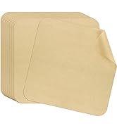 WMKGG 12 inch Air Fryer Parchment Paper Squares, 100 Sheets Unbleached Pre-Cut Baking Disposable ...