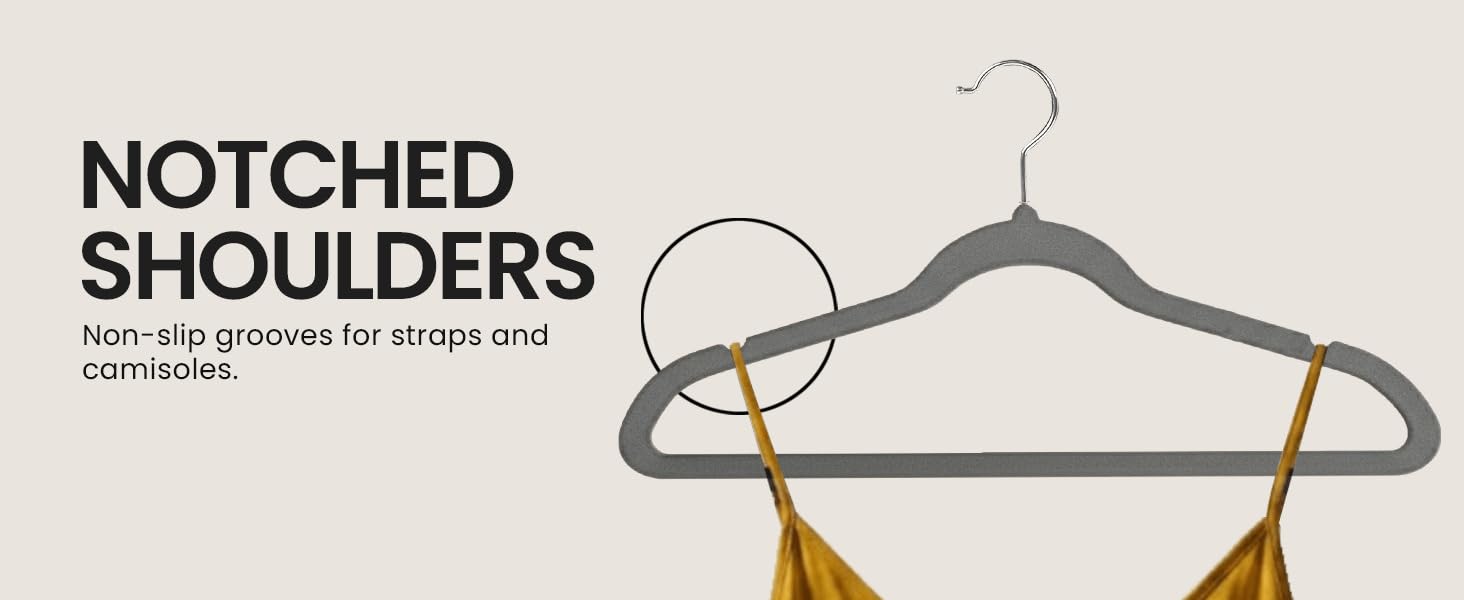 Non-Slip Velvet Hangers