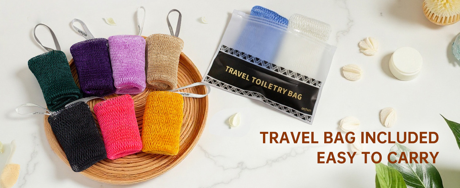 travel toiletry bag Natural skincare routine Keratosis pilaris treatment Strawberry skin exfoliator