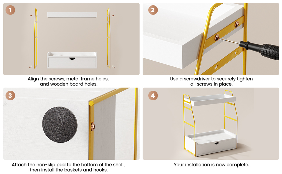 bathroom organizer countertop