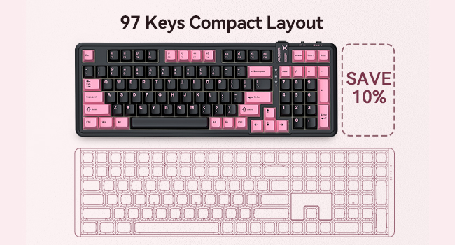 pink mechanical keyboard