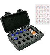 YEWROXY Dual 3ml and 30ml Vial Storage Case for Fridge and Freezer, Portable Vial Travel Case Org...