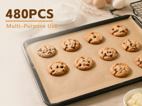 parchment paper sheets