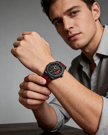 Fashion Car Wheel Men Watch