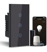 BSEED Dimmer Switch, 2.4GHz Smart Dimmer Light Switch Work with Alexa and Google Home, Neutral Wi...