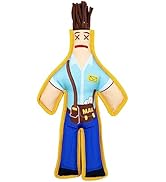 Dammit Doll Dammit Dog - Postal Carrier - Squeaky Dog and Puppy Toy from Plush, Interactive Novel...