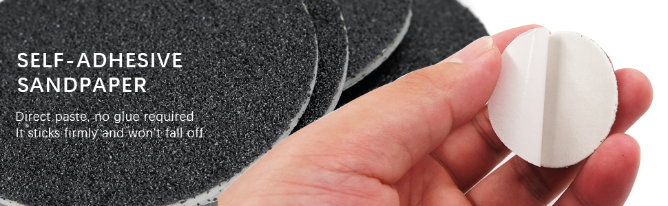 replacement sandpaper discs