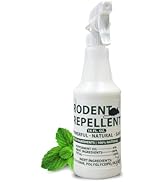 Rodent Repellent Spray, Peppermint Oil Spray for Mice, Rat Repellent Spray, Natural Spray for Ind...