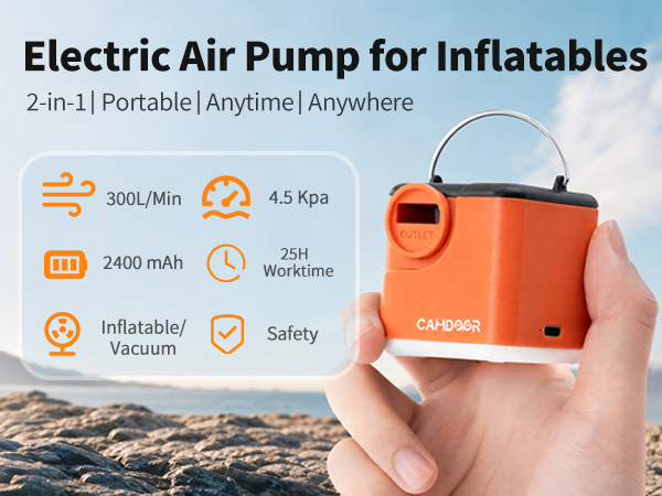 Air Pump for Inflatables