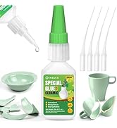 Ceramic Glue, 20g Clear Super Glue for Ceramic Repair Quick Fix Porcelain Adhesive Heavy Duty Str...