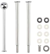 Happy Will 3 Tier 14" Heavy Metal Cake Stand Holder Fruit Plate Stand Fitting Hardware Rod with S...