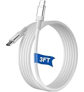 AHFYCIH 100W 3FT USB C to USB C Charger Cable for Samsung S26 Ultra,S25 | 100 Watt 80W 60W 50W 45...