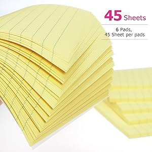 45 Sheet/Pads