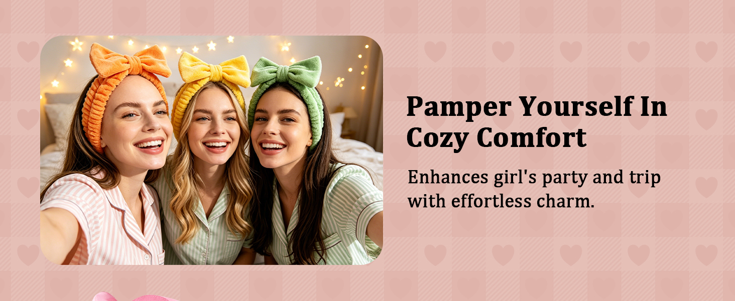 stocking stuffers spa skincare makeup washing face headband hair band accessories women girls