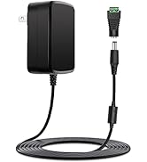 TKDY 24V LED Strip Lights Power Supply, AC 100V~240V to 24Vdc 1.5A 1A AC Adapter Charger Cord for...