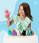 small backpack for kids with unicorn stuffed animal