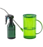 Watering Can Indoor 34oz, Small Watering Cans for House Plants, Flowers, Succulents, with Plant M...