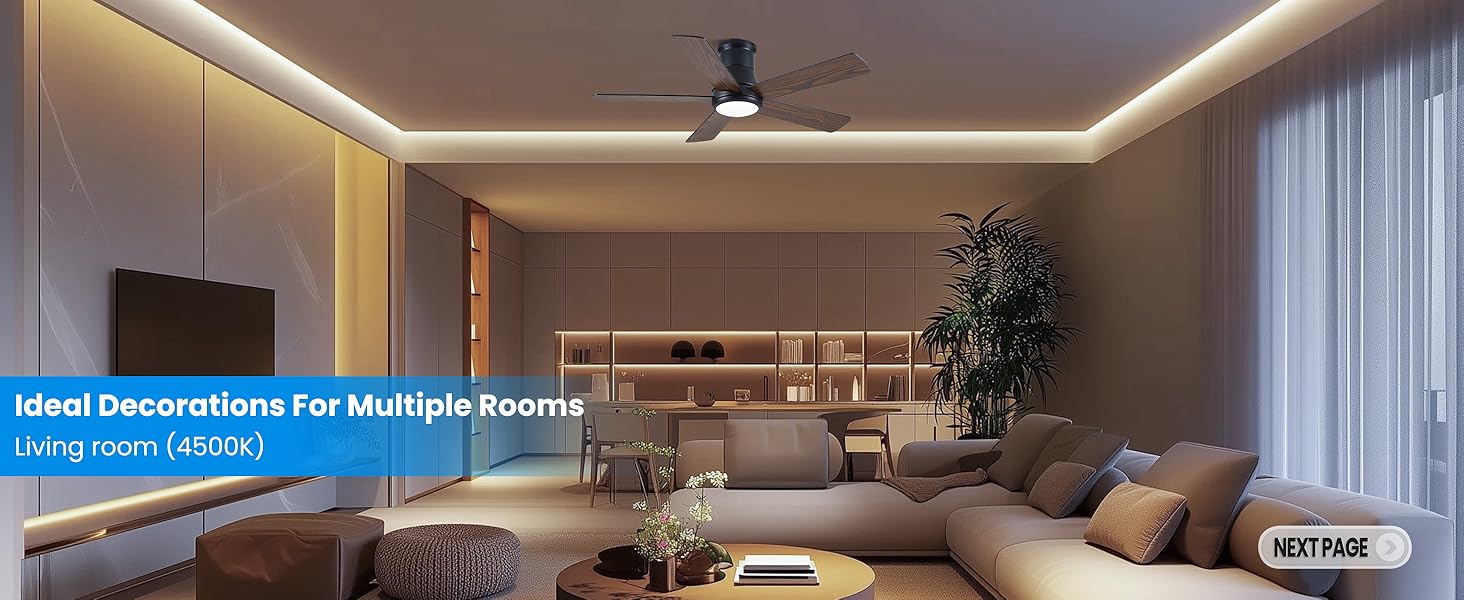 living room ceiling fan