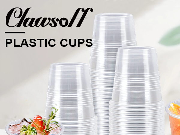 plastic cups