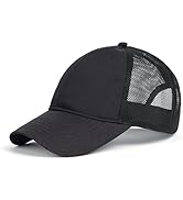 Zylioo XXL Oversize Trucker Caps,Adjustable Running Hats for Big Heads,Large Lightweight Mesh Bac...