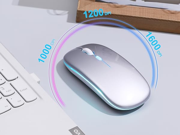 AZTZATZ Wireless Bluetooth Mouse Rechargeable