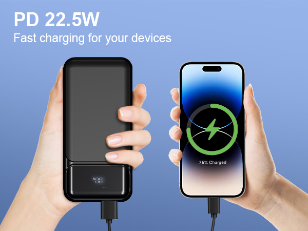 travel essentials,phone battery charger,portable charger with built in cable,camping essentials