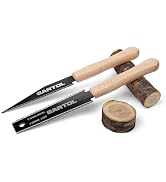 GARTOL 2-Piece Japanese Hand Saw Set, 6-Inch Flush Cut & Double-Edged Ryoba Saw, Precision Woodwo...