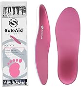 SoleAid Sport XTI, 3-Layer Performance Insoles, Light Weight, Soft, High Rebound, Shock Absorbing...