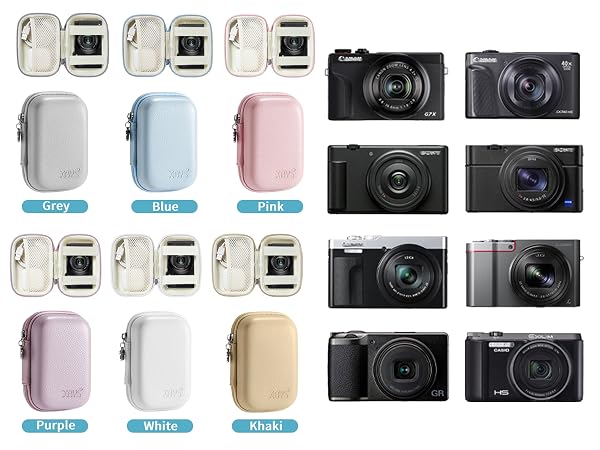 hard samll bag accessories compact cameras storage holder travel panasonic lumix zs100 carrying