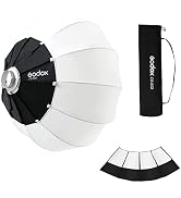 Godox CS-85D Lantern Softbox Soft Light Modifier 33.5inch/85cm Quick-Setup Softbox Diffuser with ...