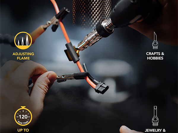 Soldering iron torch burane
