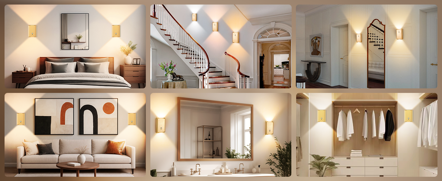 Wall lights for bedroom