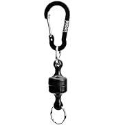 Booms Fishing MRC Magnetic Net Release for Fly Fishing, Magnetic Quick Release Keychain, Magnet C...