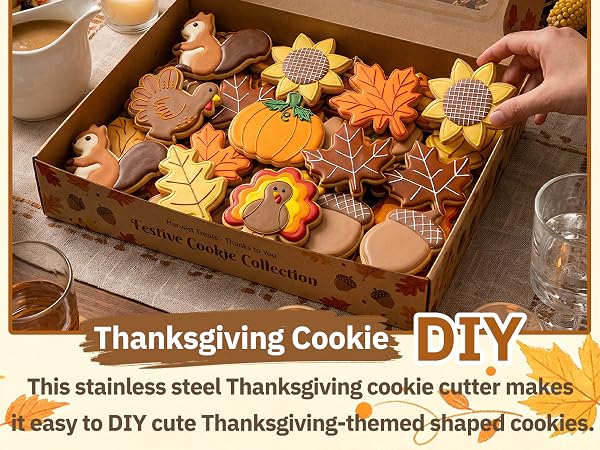 Thanksgiving Cookie Cutters