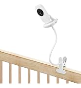 Baby Monitor Holder Compatible with VTech VM819, Flexible Baby Monitor Mount, Crib Clip Mount Wit...