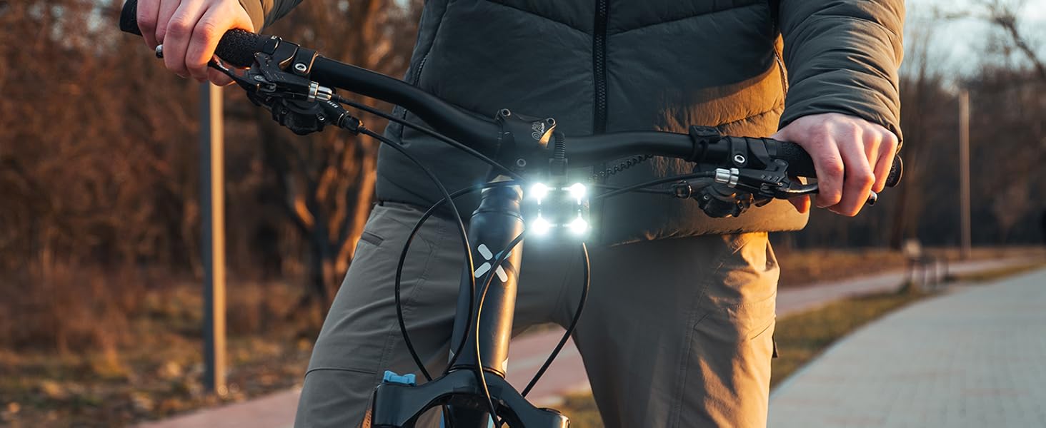 Maximum attention ziren-v2 bike light and horn