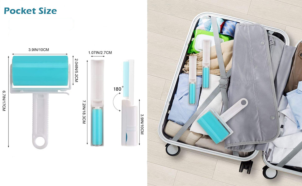 Portable & Convenient lint roller