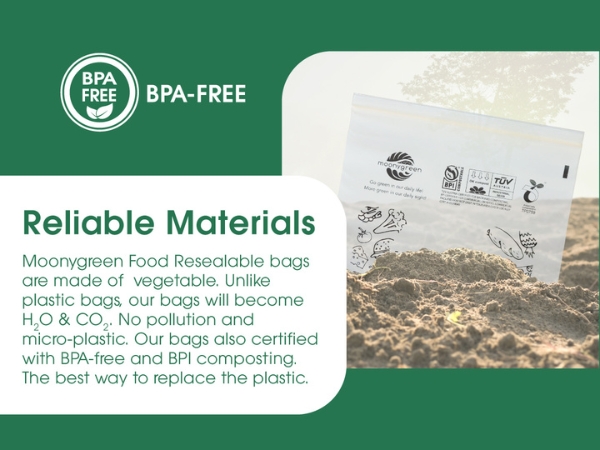Moonygreen resealable bags