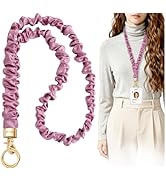 Glyven Scrunchie Lanyard for ID Badges