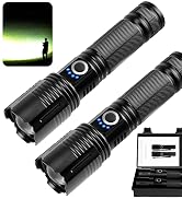 THY TRY Rechargeable Flashlights High Lumens