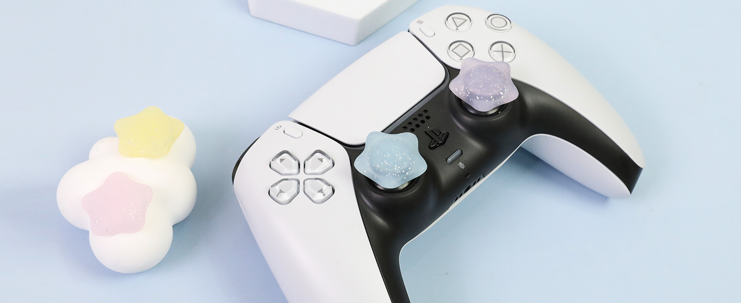 Cute Switch 2 Thumb Grips Cap for PS5 PS4 Xbox Switch Pro Steam Deck Controller