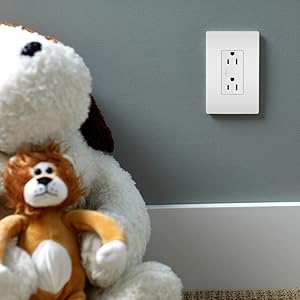 outlet tamper resistant radiant