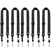 FIEIL 5 Pack Universal Shoulder Strap, Replacement Nylon Neck Lanyard, Comfortable Adjustable Sho...